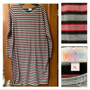 XL LLR Debbie long sleeve shirt dress